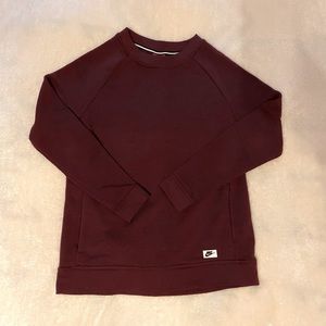 Nike Purple Crewneck with Pockets Women’s Small